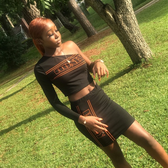 Two piece “ Honey” set - Picture 1 of 3